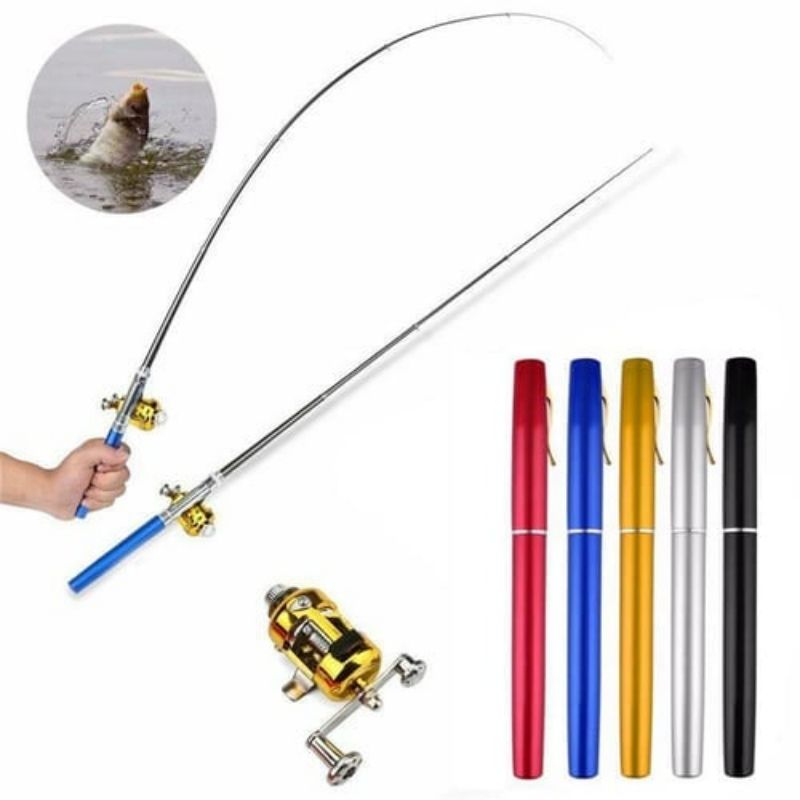Penn Reel Fierce - 釣り竿,ポケットサイズ,2023コンボセット,伸縮式ポケット,ミニリール付き