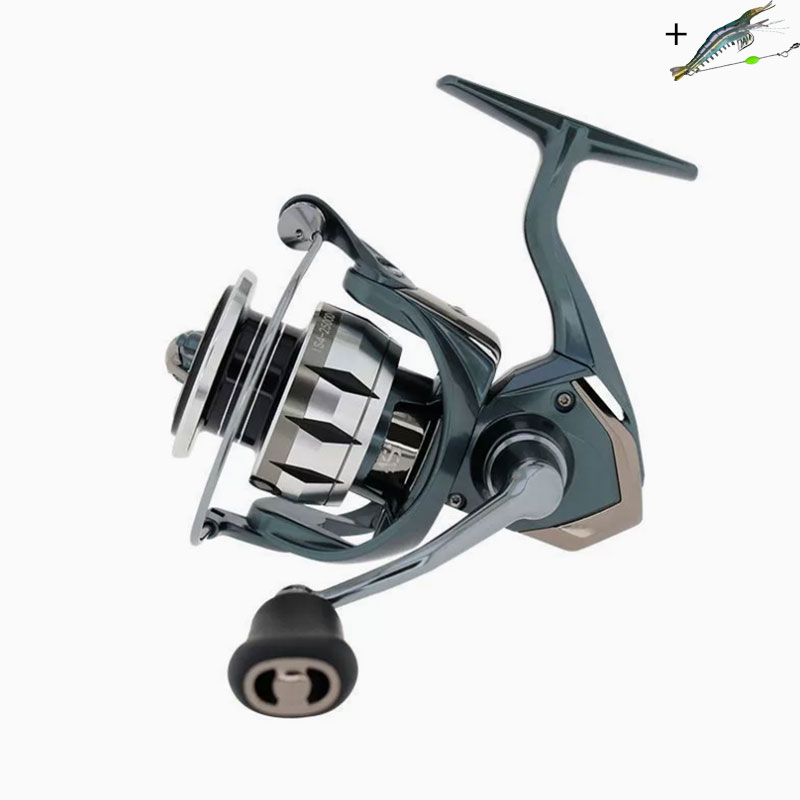 Abu Garcia Reel Max - スピニングフィッシングリール シャローラインカップ ルヤ 2500S 2500D 最大ドラグ力