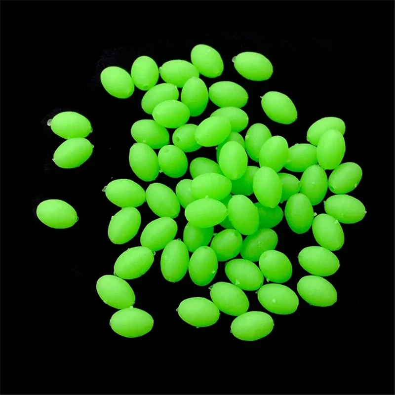375 ピース/セット夜間発光釣りハードビーズソフトワームグ - Fishing Lure Accessories のレビューと価格