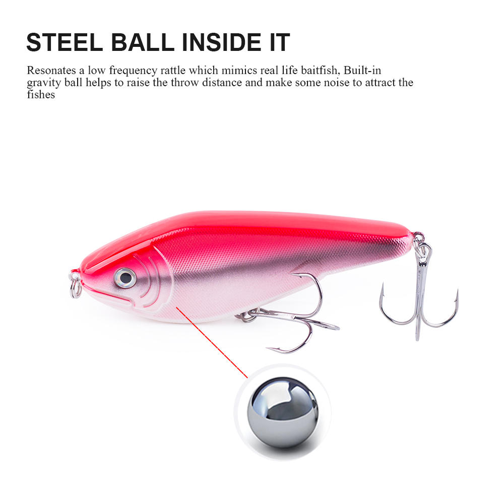 ハンリン NEW グライド ジャークベイト 90mm/26g - Fishing Lure Jerkbait のレビューと価格