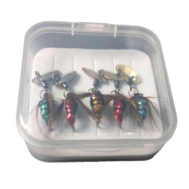 T34C スパンコールルアーベイト人工フライフックマイクロオ - Fishing Lure Accessories のレビューと価格