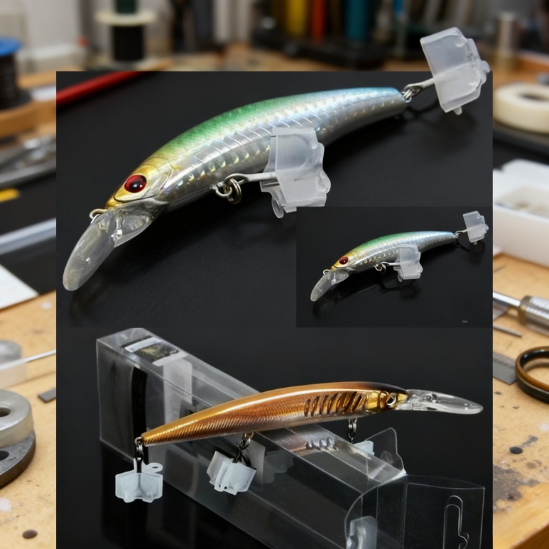 195個入り オープンスロットトレブルフックプロテクター、ク - Fishing Lure Accessories のレビューと価格